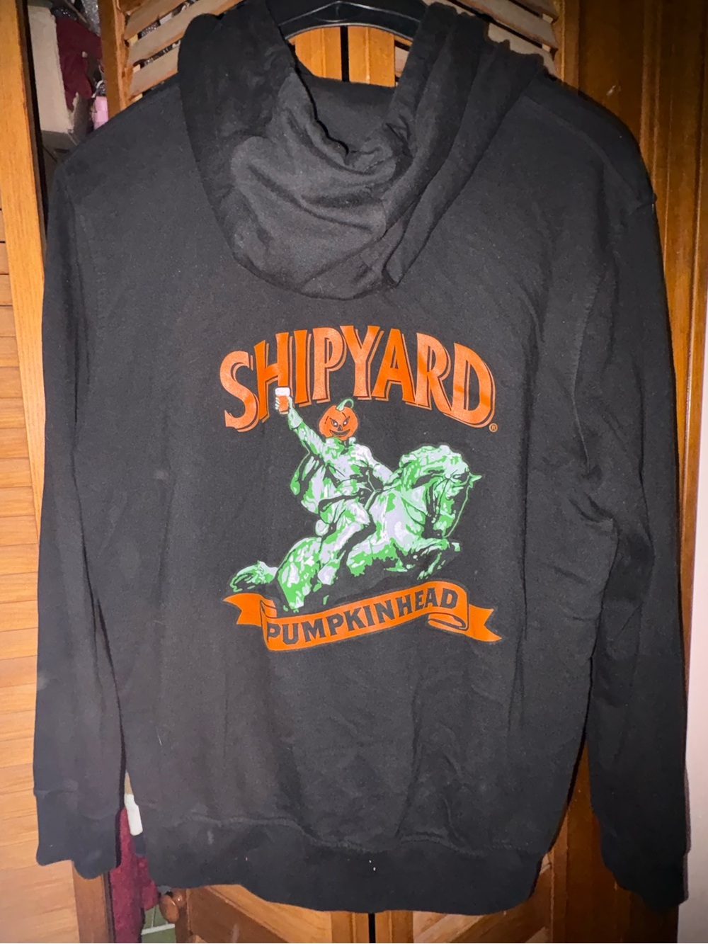 Shipyard sweatshirt.